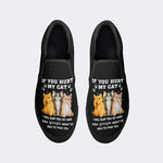 Cat Art Print - Slip On Shoes