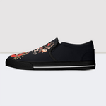 Snake&Figure&Letter&Floral Slip On Shoes