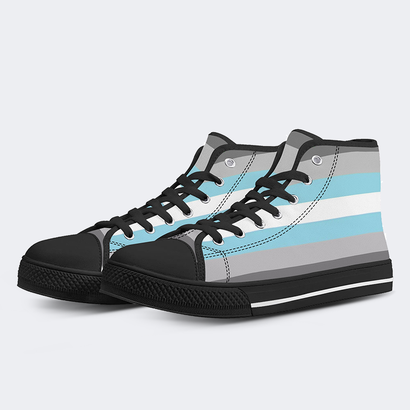 Demiboy Flagge High Top Canvas Schuhe