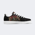 Horror Movie Vintage Graphic Print - Skateboard Sneakers