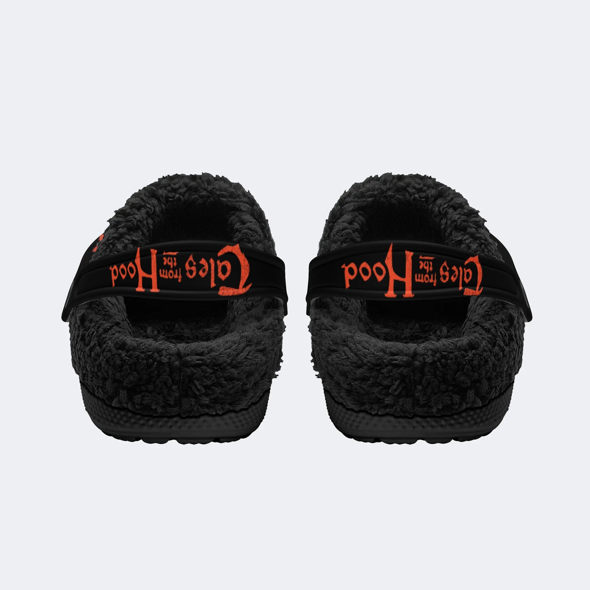 Unisex Horror Print- Fur Lined Slippers