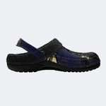 Witchy Night Cat - Fur Lined Slippers/Sandals