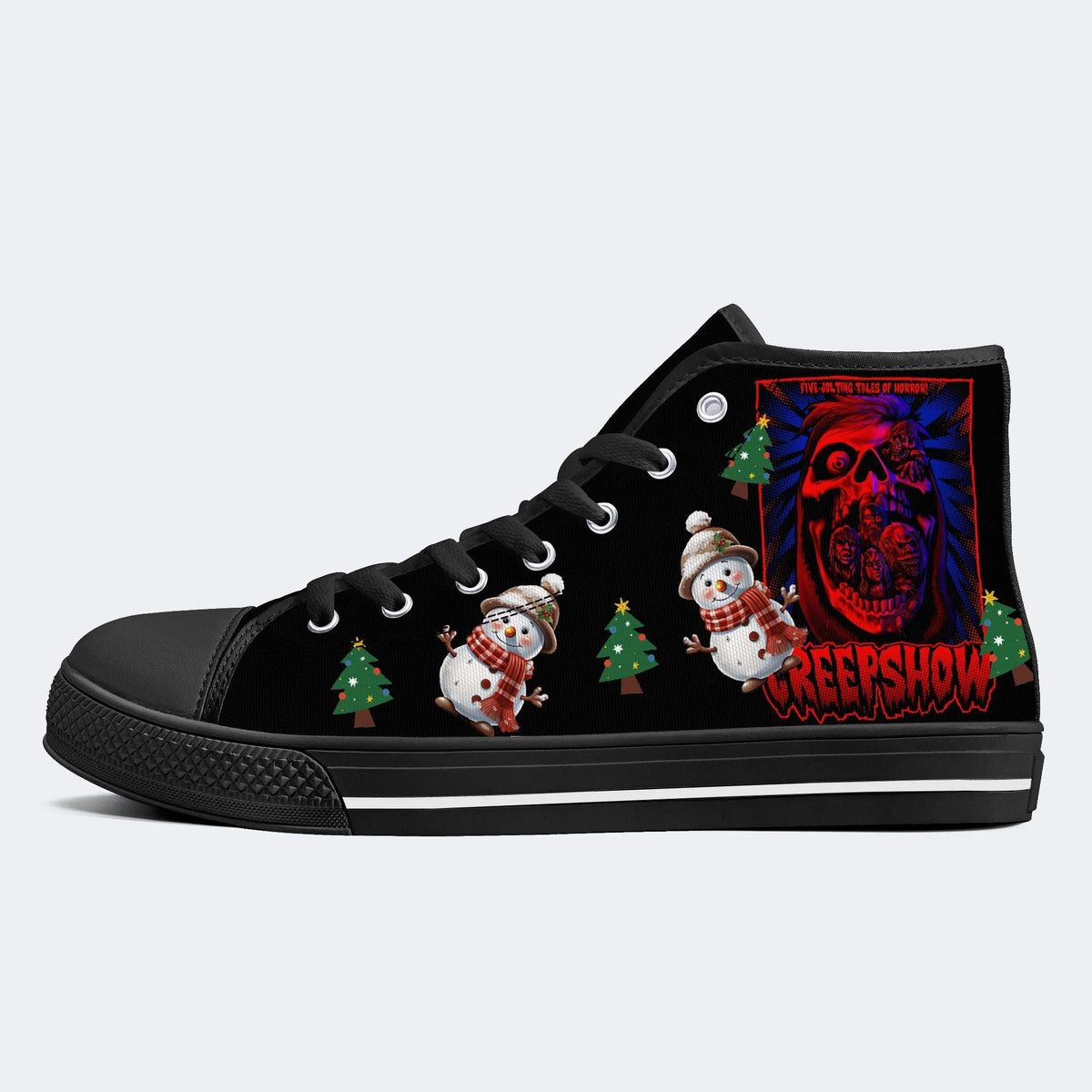 Unisex Horror Movies Print - High Top Canvas