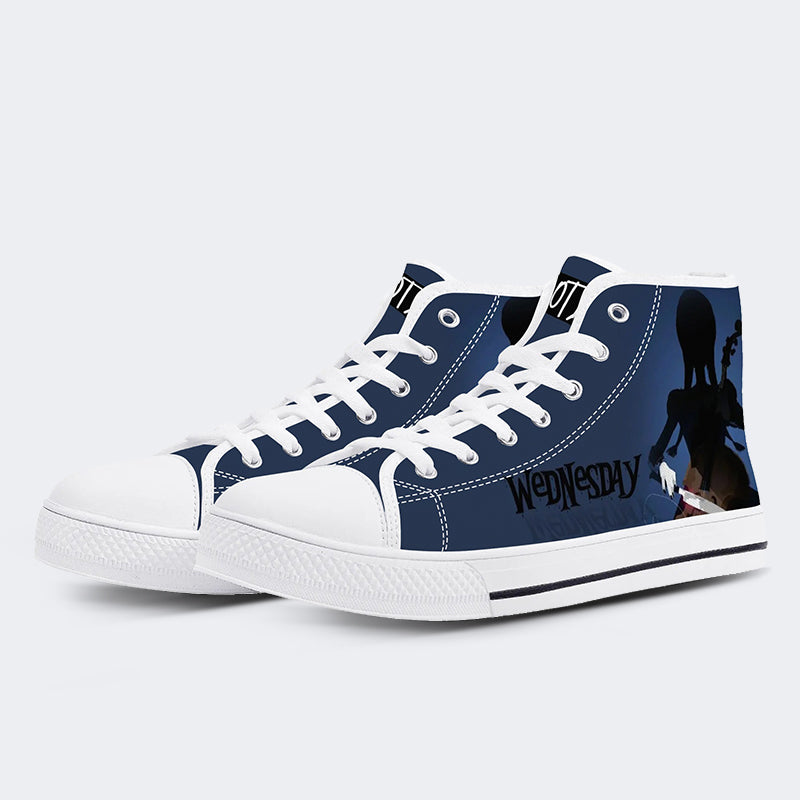 Unisex Horror-Druck - High Top Canvas