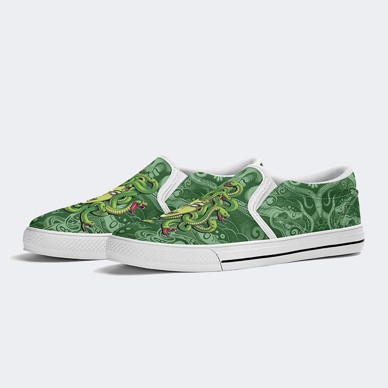 Medusa Print - Slip On Shoes