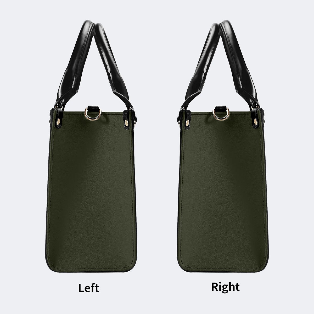 Classic Venom Moth Print - Leather Handbag