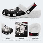 Horror Movie Graphic - Fur Lined Slippers