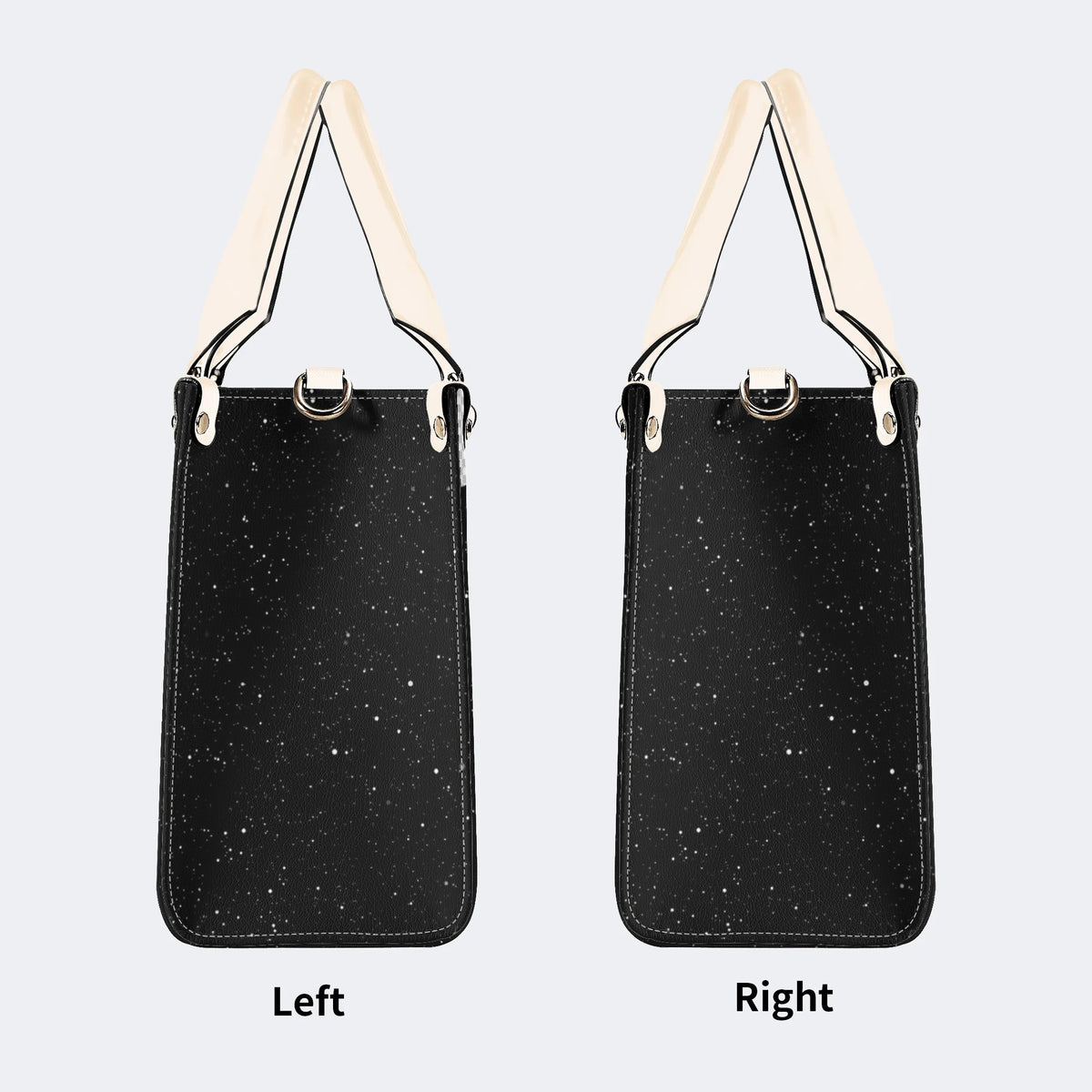 Mechanical Panel Print - Leather Handbag