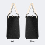 Mechanical Panel Print - Leather Handbag