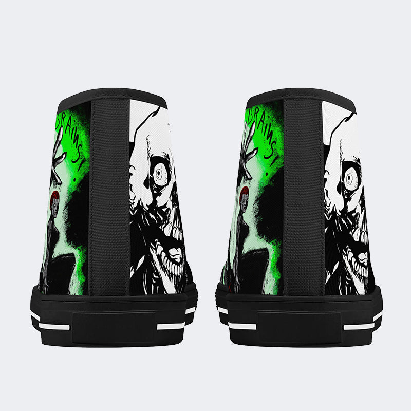 Unisex Horror Movie - High Top Canvas