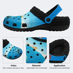 Deep Sea Shark - Fur Lined Slippers/Sandals