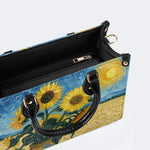 Van Gogh Sunflower Print Handbag Factory Direct Sales