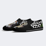 Unisex Skull&Letter - Slip On Shoes