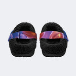 Neon Ghost Spirit - Fur Lined Slippers/Sandals