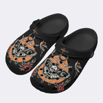 Death Moth Vintage Print - Slippers/Sandals