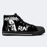 Horror Rabbit Run - High Top Canvas