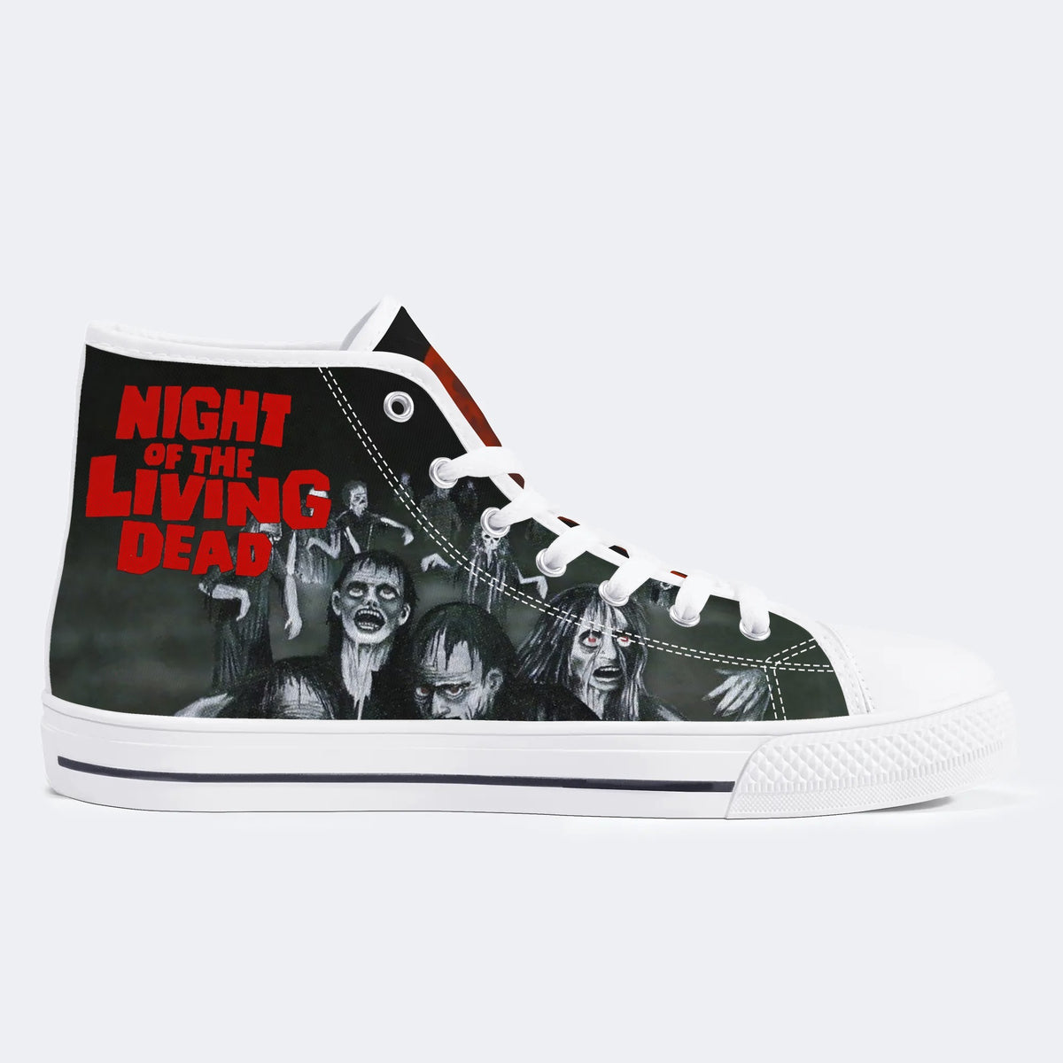 Night Horror - High Top Canvas