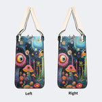 The World Of Mushrooms - Leather Handbag