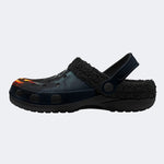 Spooky Ghostface Pumpkin - Fur Lined Slippers/Sandals