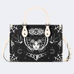 Vintage Tattoo Art Print - Leather Handbag