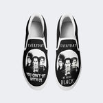 Unisex Horror Movies Print - Slip On Shoes