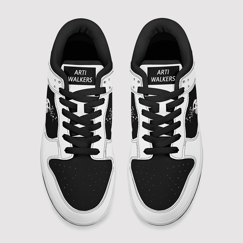 Reißt mich auseinander Dunk Low Leder Sneakers 