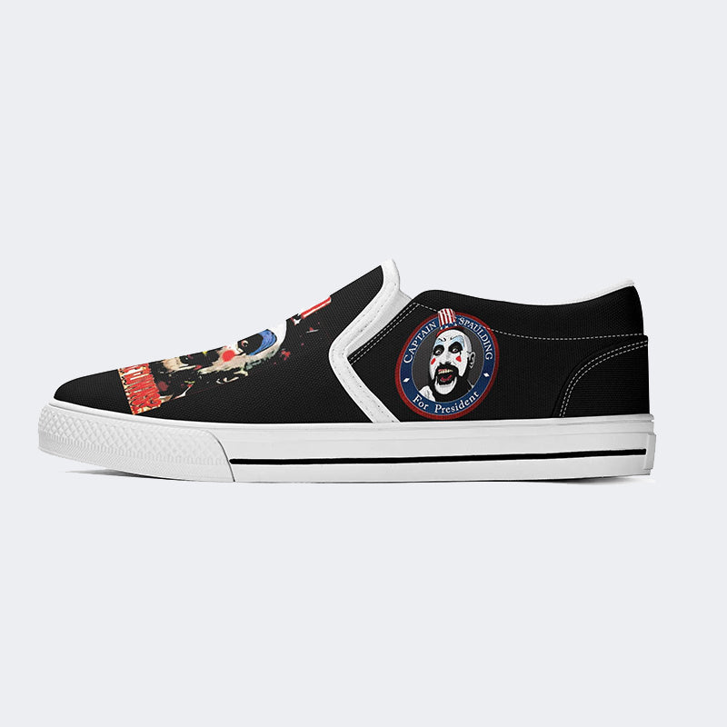 Horror Print - Slip On Shoes