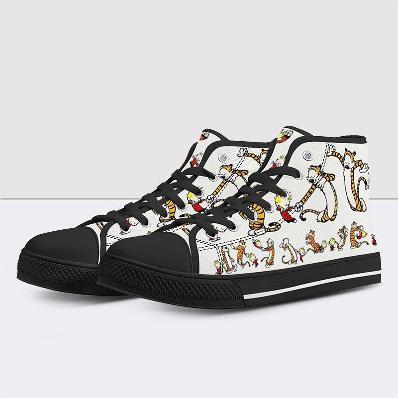 Best of Calvin High Top Canvas Shoes