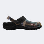 Dark Forest Mushroom - Fur Lined Slippers/Sandals