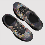 Classic Skull Print Chunky Sneakers