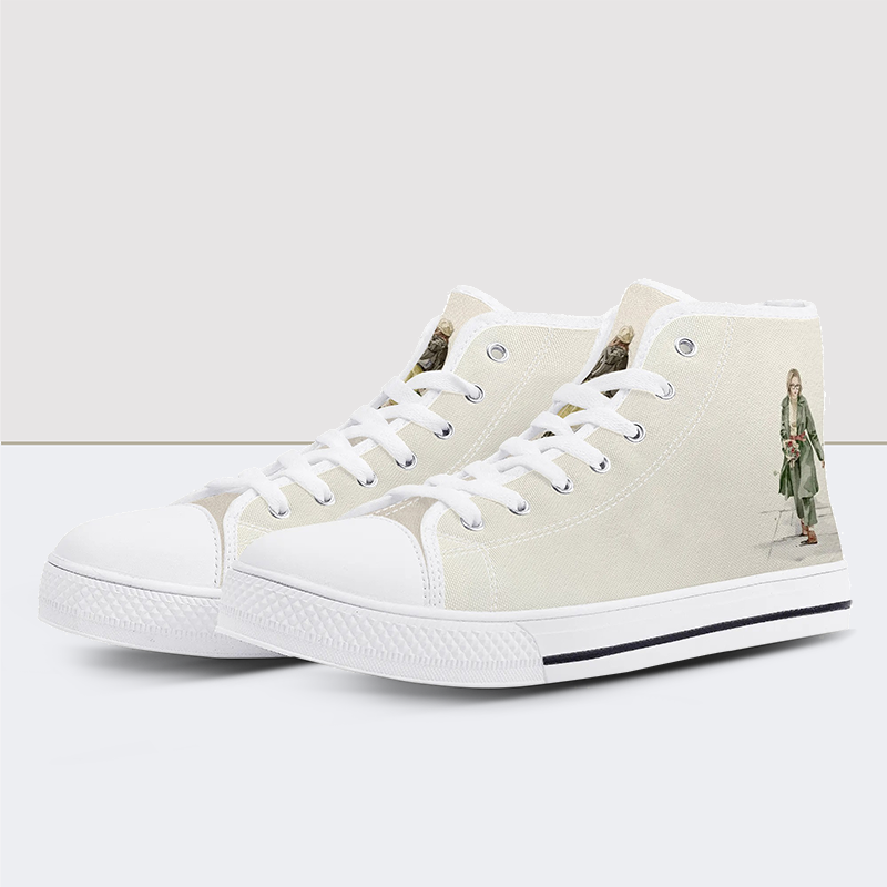 Cannot Be The One High Top Canvas Shoes