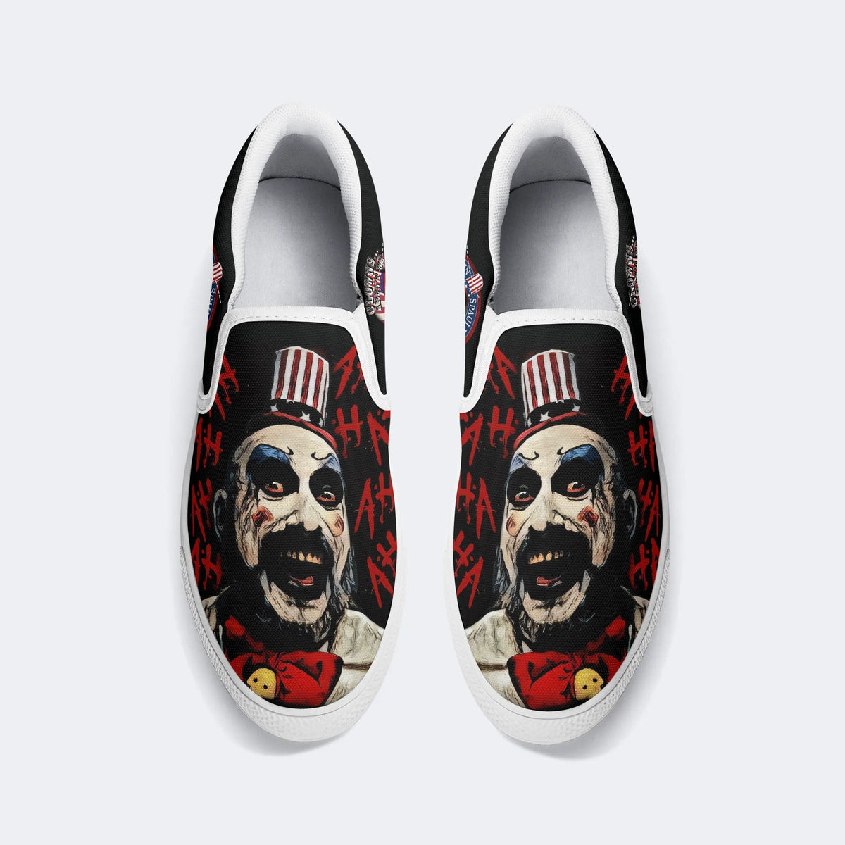 Horror Print - Slip On Shoes