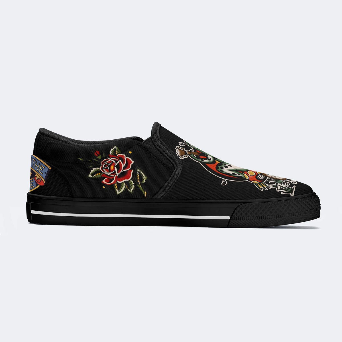 Frog Musician - Slip On Shoes