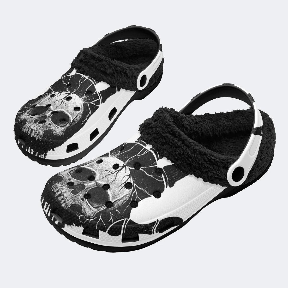 Eternal Remains - Fur Lined Slippers/Sandals