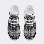 Surreal Death Moth&Skull - Sneakers