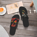 Unisex Retro PET SEMATARY Print - Flip Flops