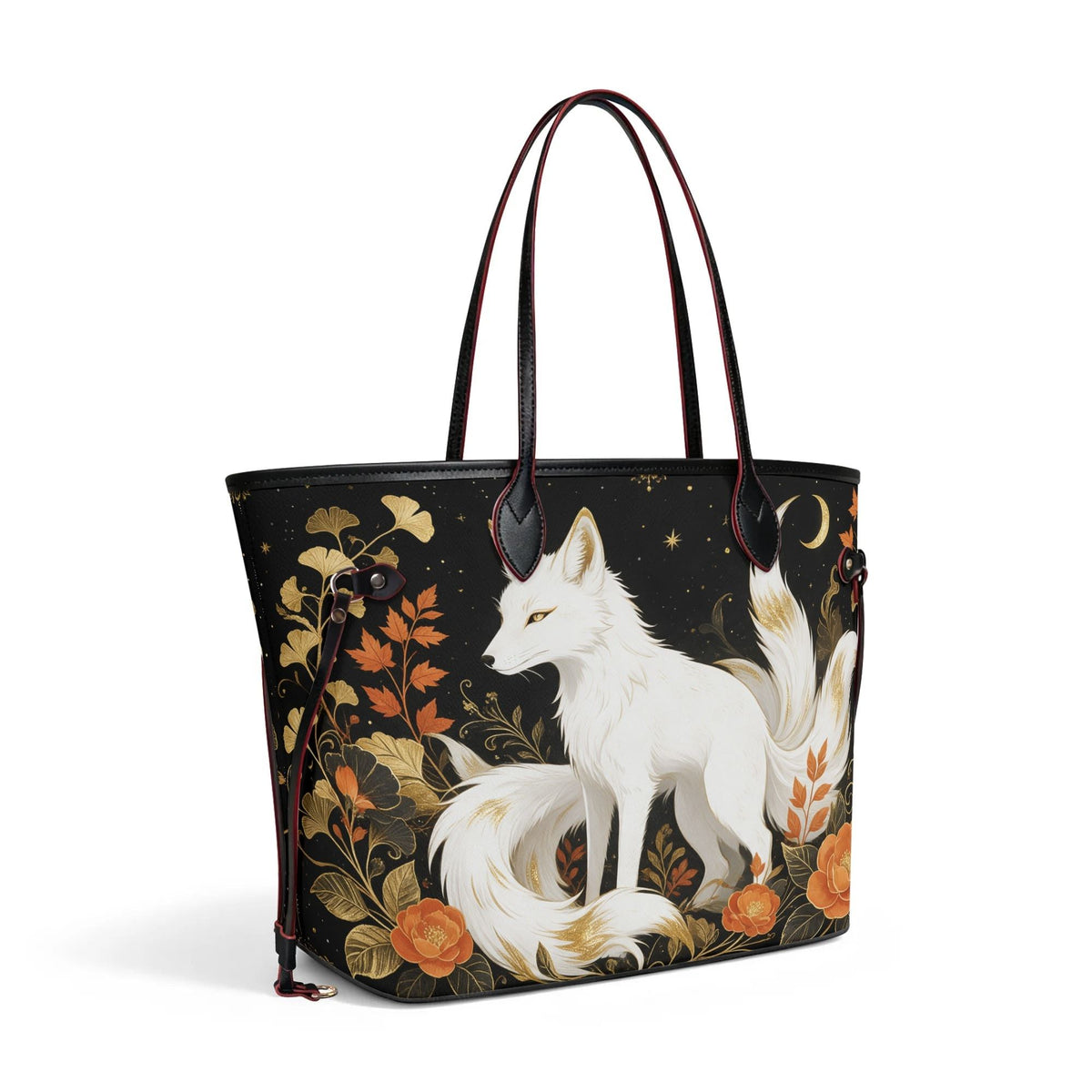 Autumn Fox Art - Large capacity handbag