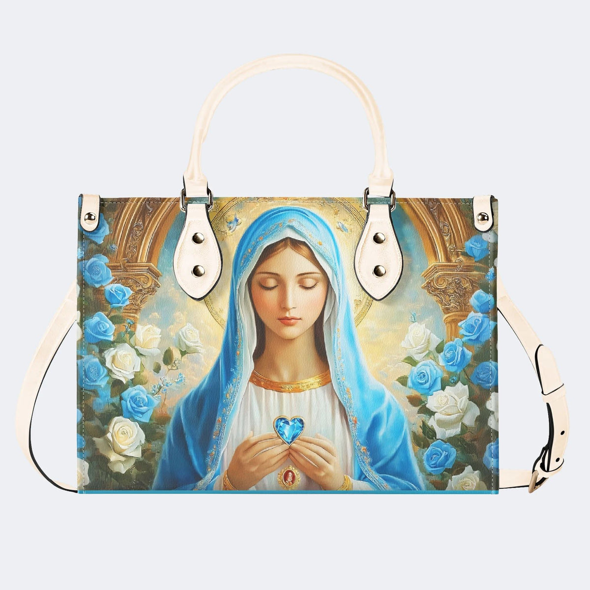 Virgin Mary - Leather Handbag