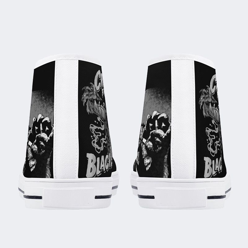 Unisex Horror Creature - High Top Canvas