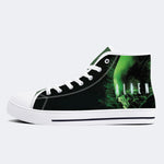 Horror Movie Printed - High Top Canvas