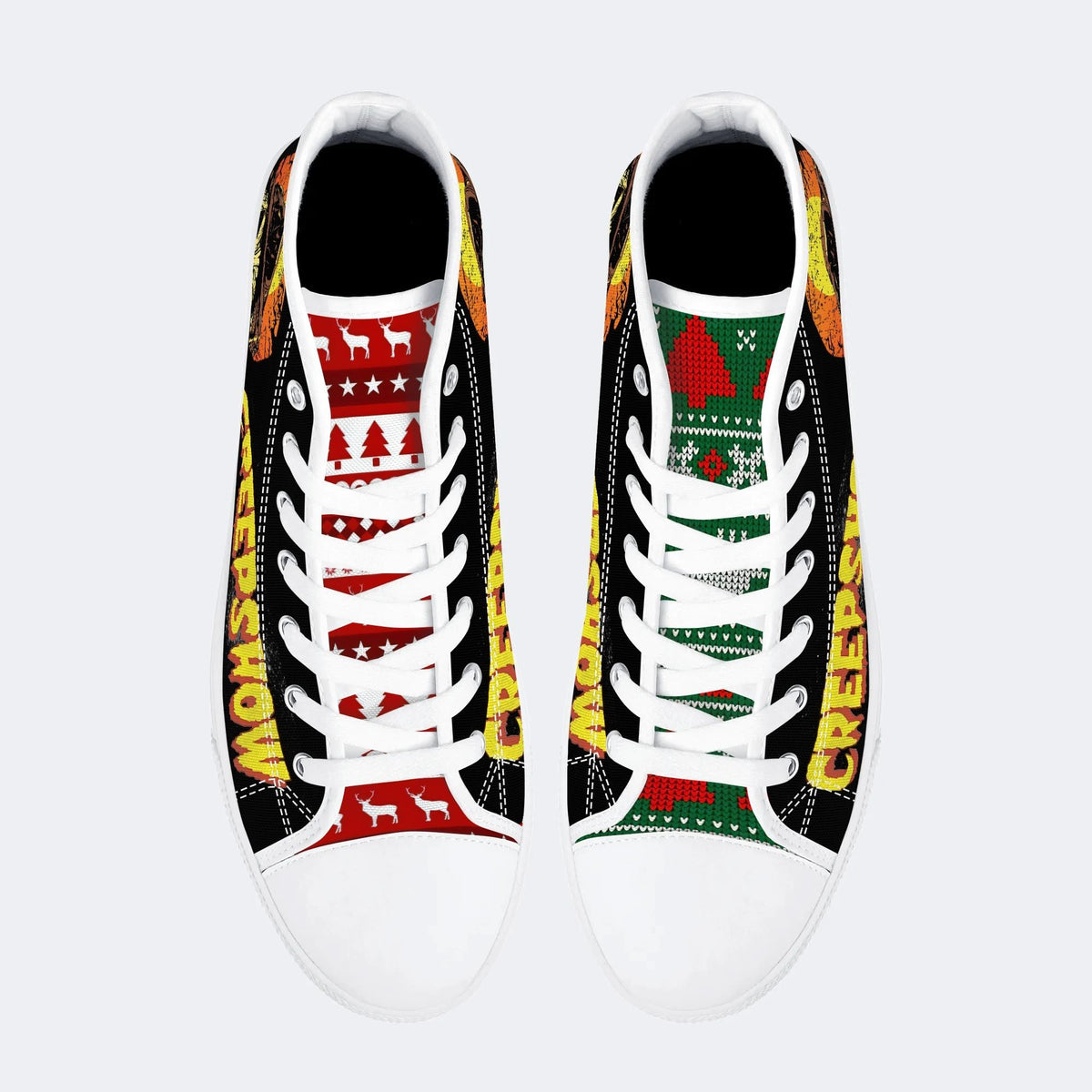 Horror Movie Graphic Print - High Top Canvas