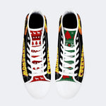 Horror Movie Graphic Print - High Top Canvas