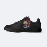 Unisex Horror Print - Skateboard Sneakers