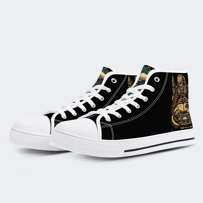 Horror-Druck - High Top Canvas