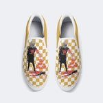 Unisex Tis But A Scratch Print - Slip On Shoes