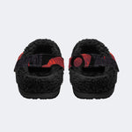 Blood Woods Devil - Fur Lined Slippers/Sandals