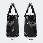 Retro Ghost Eye - Leather Handbag