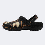 Halloween Eye Twig - Fur Lined Slippers/Sandals