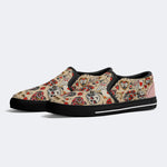 Red Love Heart - Slip On Shoes