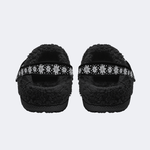 Pentagram Triple Moon - Fur Lined Slippers/Sandals